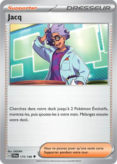 Image de la carte Pokemon Jacq 175/198