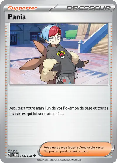 Image de la carte Pokemon Pania 183/198