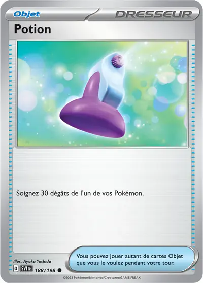 Image de la carte Pokemon Potion 188/198