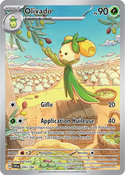 Image de la carte Pokemon Olivado 200/198
