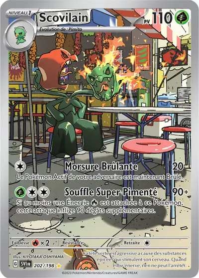 Image de la carte Pokemon Scovilain 202/198