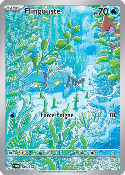 Image de la carte Pokemon Flingouste 205/198