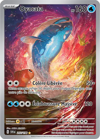 Image de la carte Pokemon Oyacata 207/198