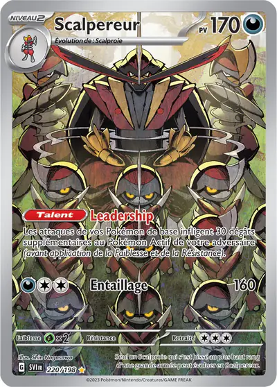 Image de la carte Pokemon Scalpereur 220/198