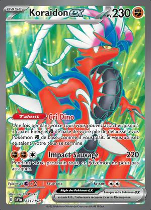 Koraidon ex 231/198