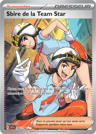 Image de la carte Pokemon Sbire de la Team Star 242/198