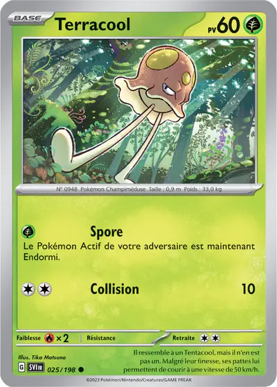 Image de la carte Pokemon Terracool 025/198