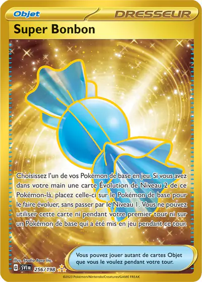 Image de la carte Pokemon Super Bonbon 256/198