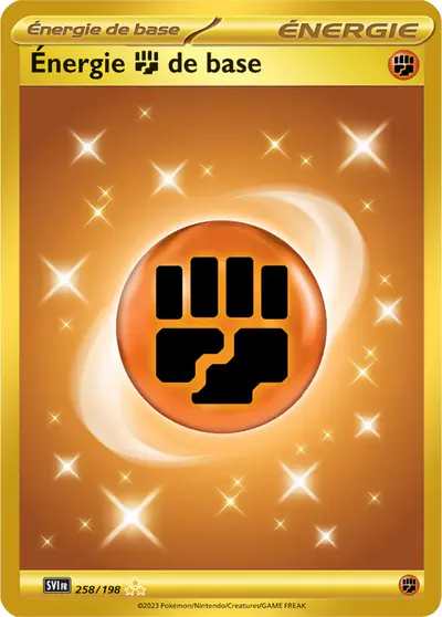 Image de la carte Pokemon Énergie Combat de base 258/198