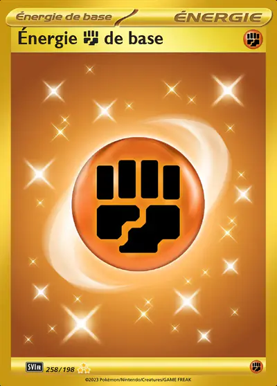 Image de la carte Pokemon Énergie {F} de base 258/198