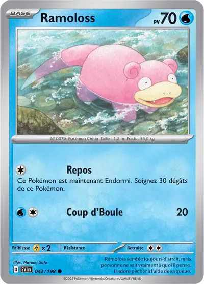 Image de la carte Pokemon Ramoloss 042/198