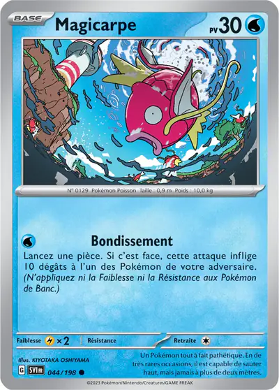 Image de la carte Pokemon Magicarpe 044/198