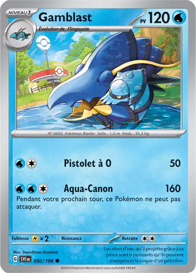 Image de la carte Pokemon Gamblast 050/198