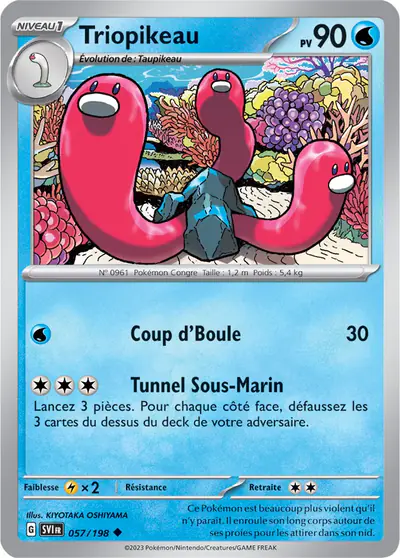 Image de la carte Pokemon Triopikeau 057/198