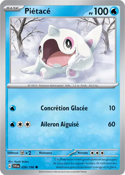 Image de la carte Pokemon Piétacé 059/198