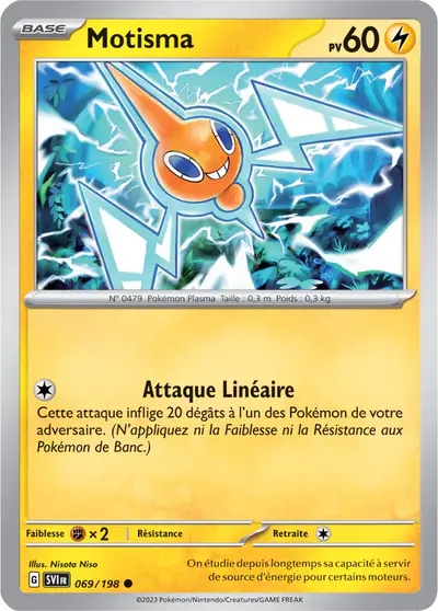 Image de la carte Pokemon Motisma 069/198