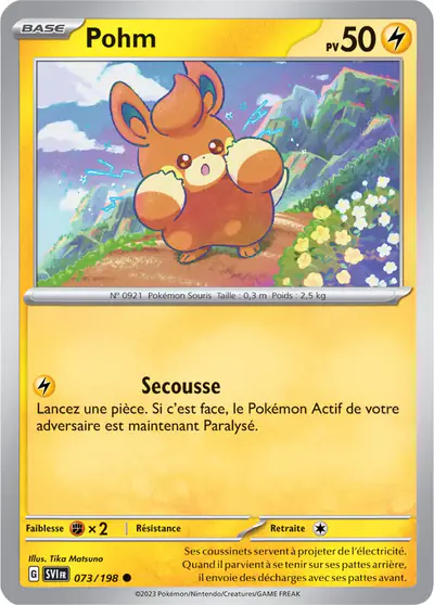 Image de la carte Pokemon Pohm 073/198