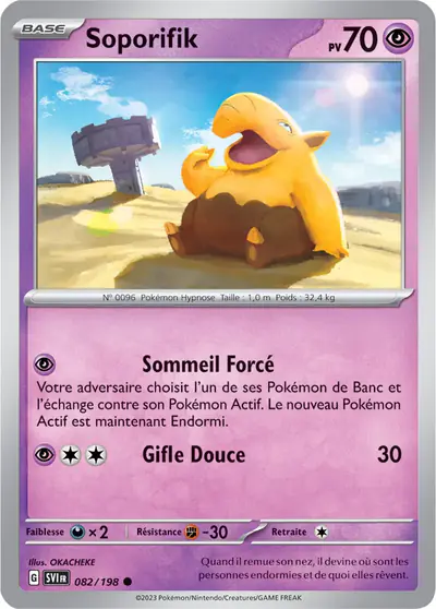 Image de la carte Pokemon Soporifik 082/198