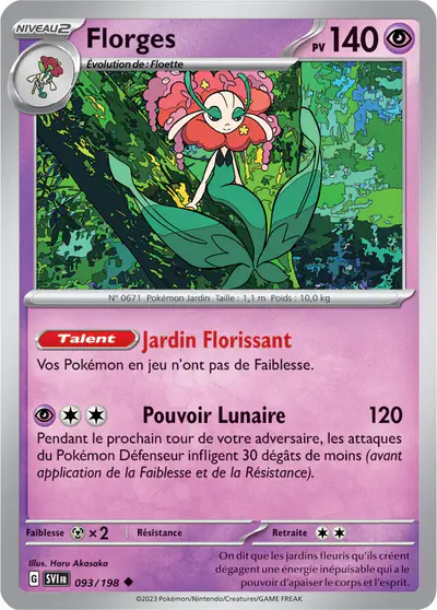 Image de la carte Pokemon Florges 093/198