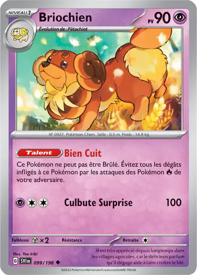 Image de la carte Pokemon Briochien 099/198