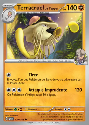 Terracruel de Pepper 110/182