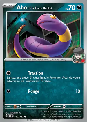 Abo de la Team Rocket 112/182