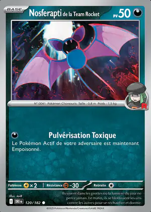 Nosferapti de la Team Rocket 120/182