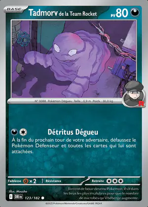 Tadmorv de la Team Rocket 123/182