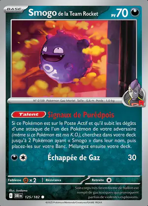 Smogo de la Team Rocket 125/182