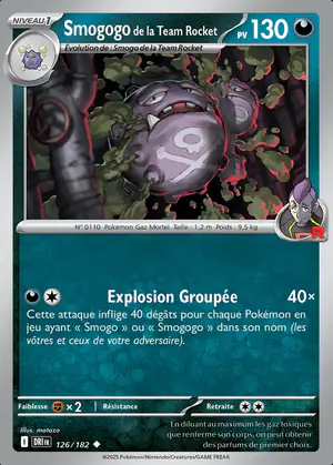 Smogogo de la Team Rocket 126/182
