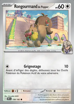 Rongourmand de Pepper 158/182