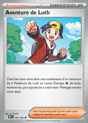 Aventure de Luth 165/182