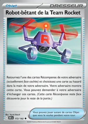 Robot-b&ecirc;tant de la Team Rocket 172/182