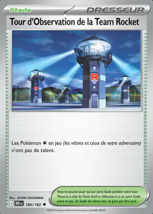 Tour d'Observation de la Team Rocket 180/182