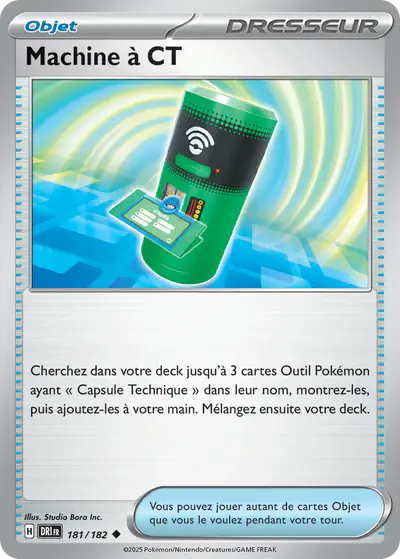 Image de la carte Pokemon Machine à CT 181/182