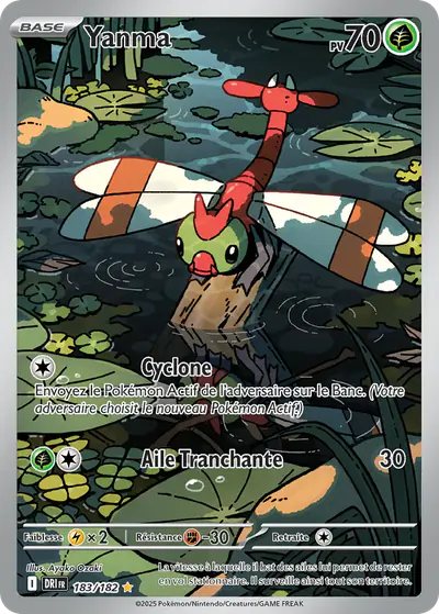 Image de la carte Pokemon Yanma 183/182