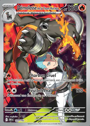 D&eacute;molosse de la Team Rocket 191/182