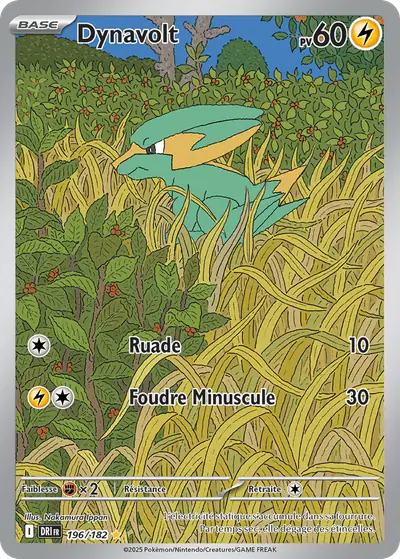 Image de la carte Pokemon Dynavolt 196/182
