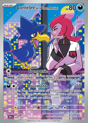 Corn&egrave;bre de la Team Rocket 200/182