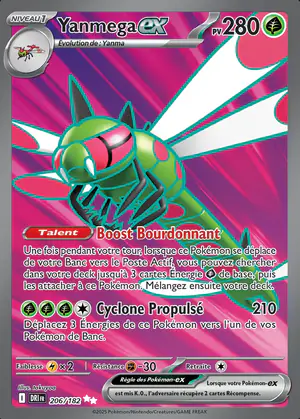 Yanmega ex 206/182