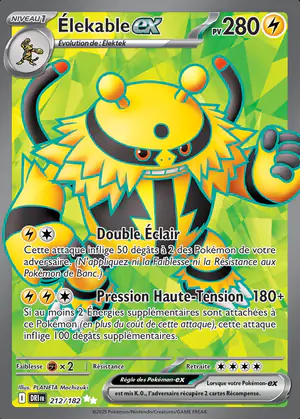 &Eacute;lekable ex 212/182