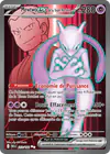 Image de la carte Mewtwo ex de la Team Rocket 213/182