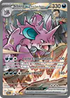 Image de la carte Nidoking ex de la Team Rocket 233/182