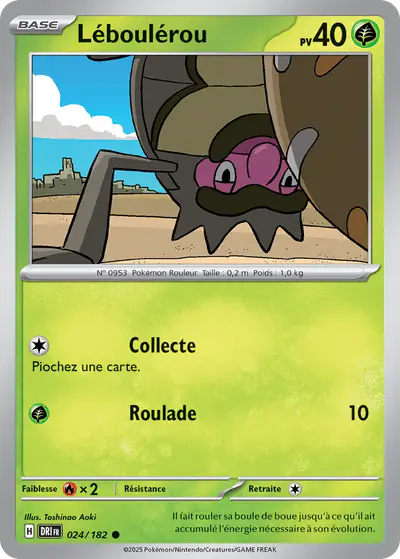 Image de la carte Pokemon Léboulérou 024/182
