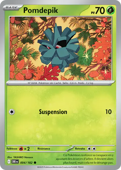 Image de la carte Pokemon Pomdepik 004/182