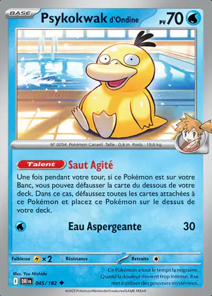 Psykokwak d'Ondine 045/182