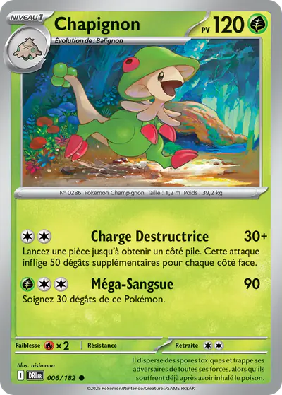 Image de la carte Pokemon Chapignon 006/182