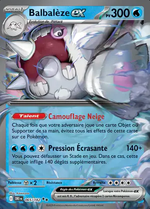 Balbal&egrave;ze ex 065/182