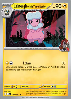 Lainergie de la Team Rocket 073/182