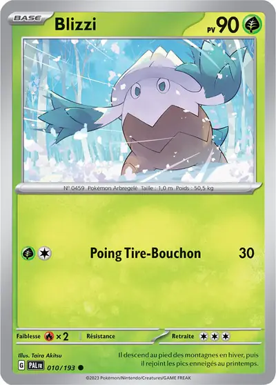 Image de la carte Pokemon Blizzi 010/193